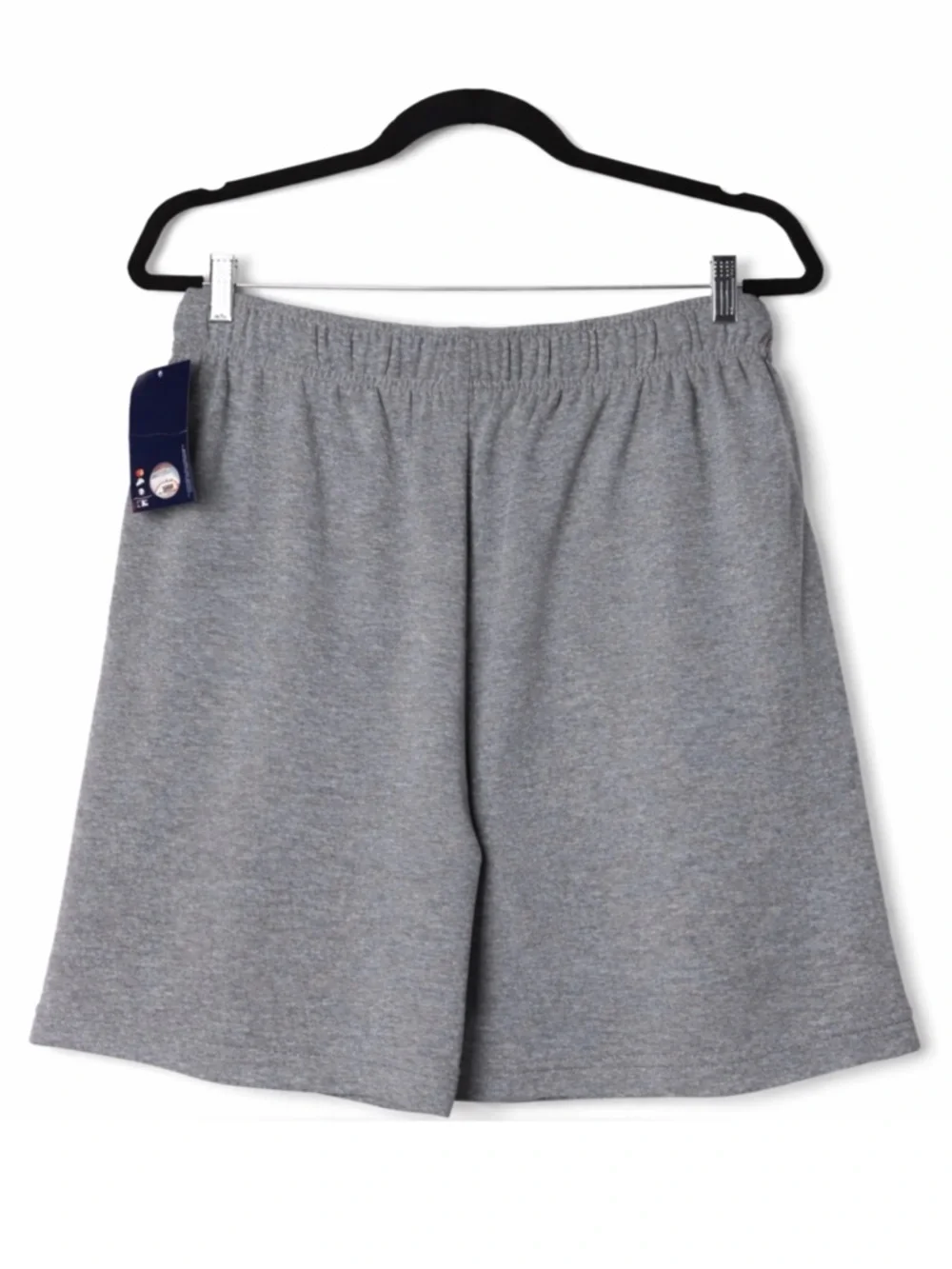 Mens Official Licensed MLB‎ Los Angeles Dodgers Gray Iconic Logo Shorts Medium